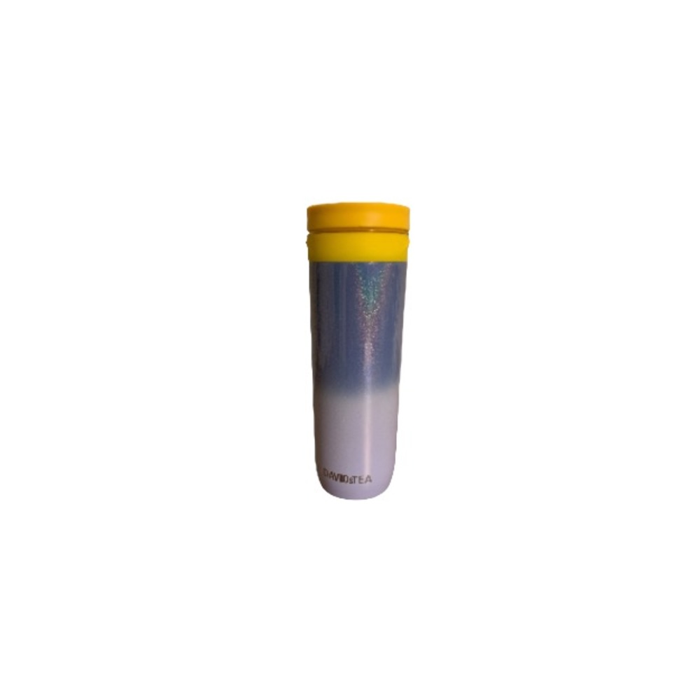 🆕 David’s Tea Iridescent Ombre Tumbler with Strainer